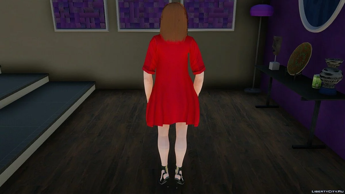 Mai Shiranui im Alltagslook v11 / GTA San Andreas