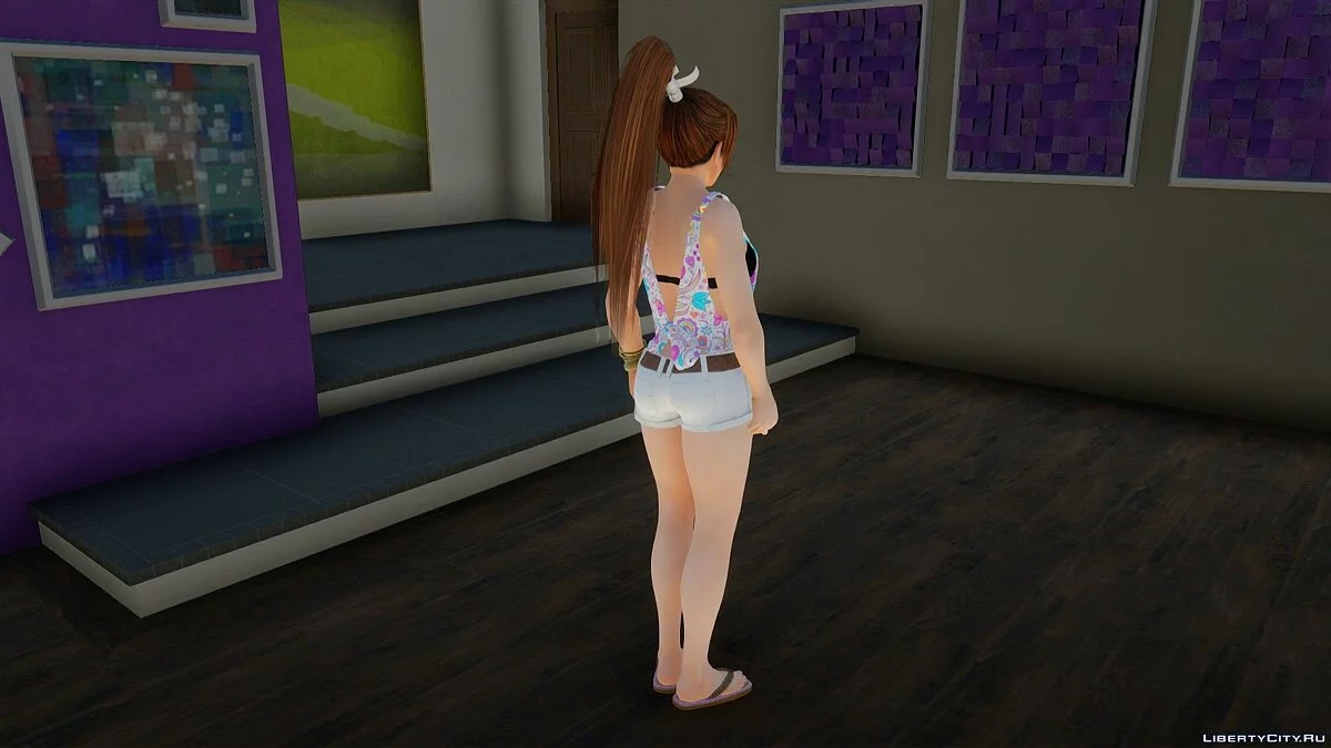 Mai Shiranui in Alltagskleidung v15 / GTA San Andreas