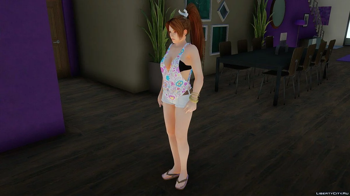 Mai Shiranui in Alltagskleidung v15 / GTA San Andreas