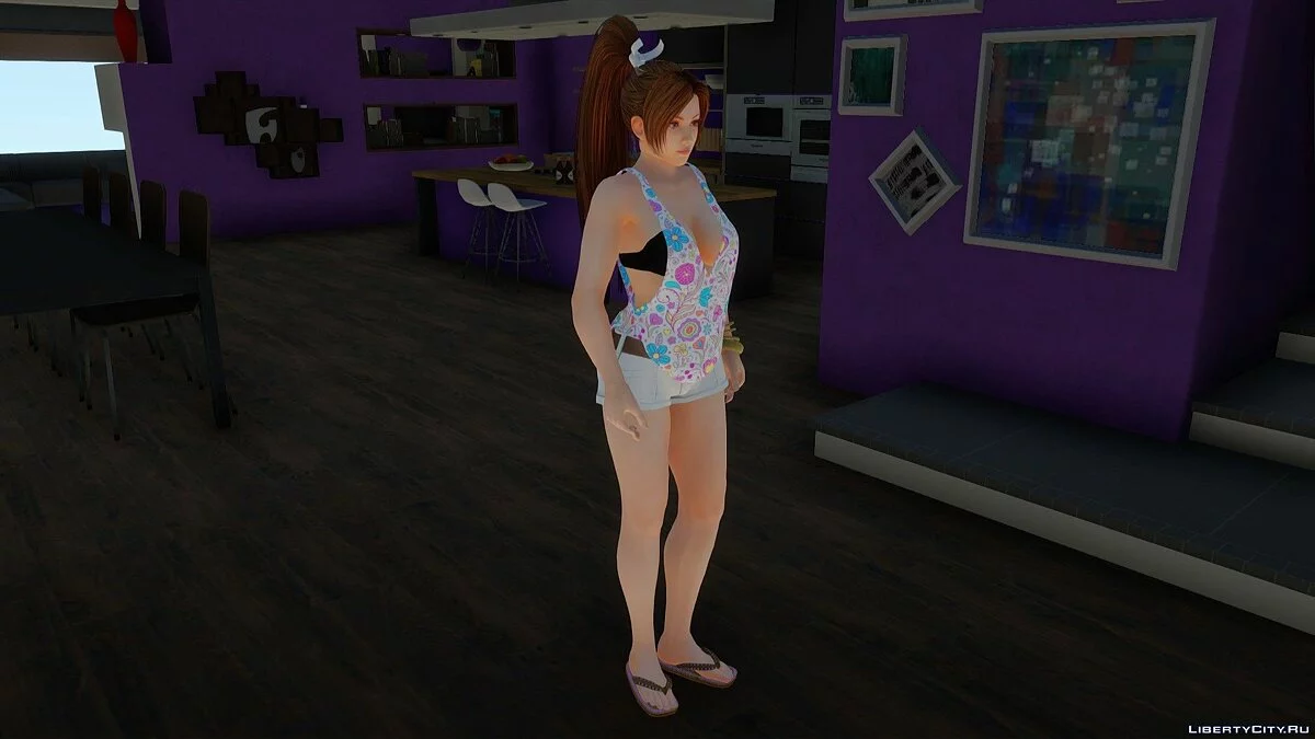 Mai Shiranui in Alltagskleidung v15 / GTA San Andreas