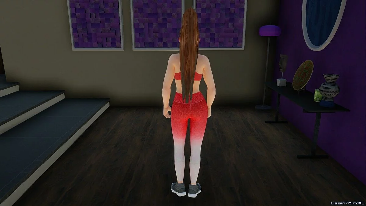 Mai Shiranui en tenue de sport / GTA San Andreas