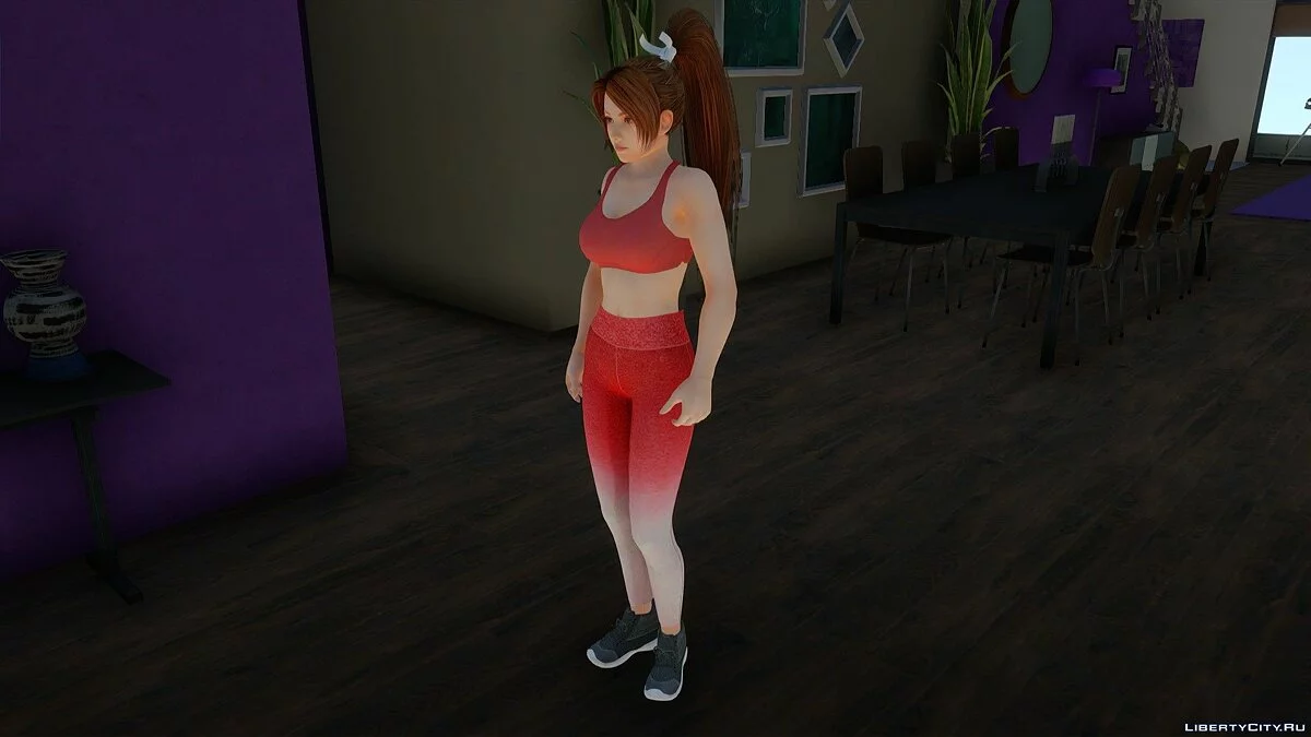 Mai Shiranui en tenue de sport / GTA San Andreas