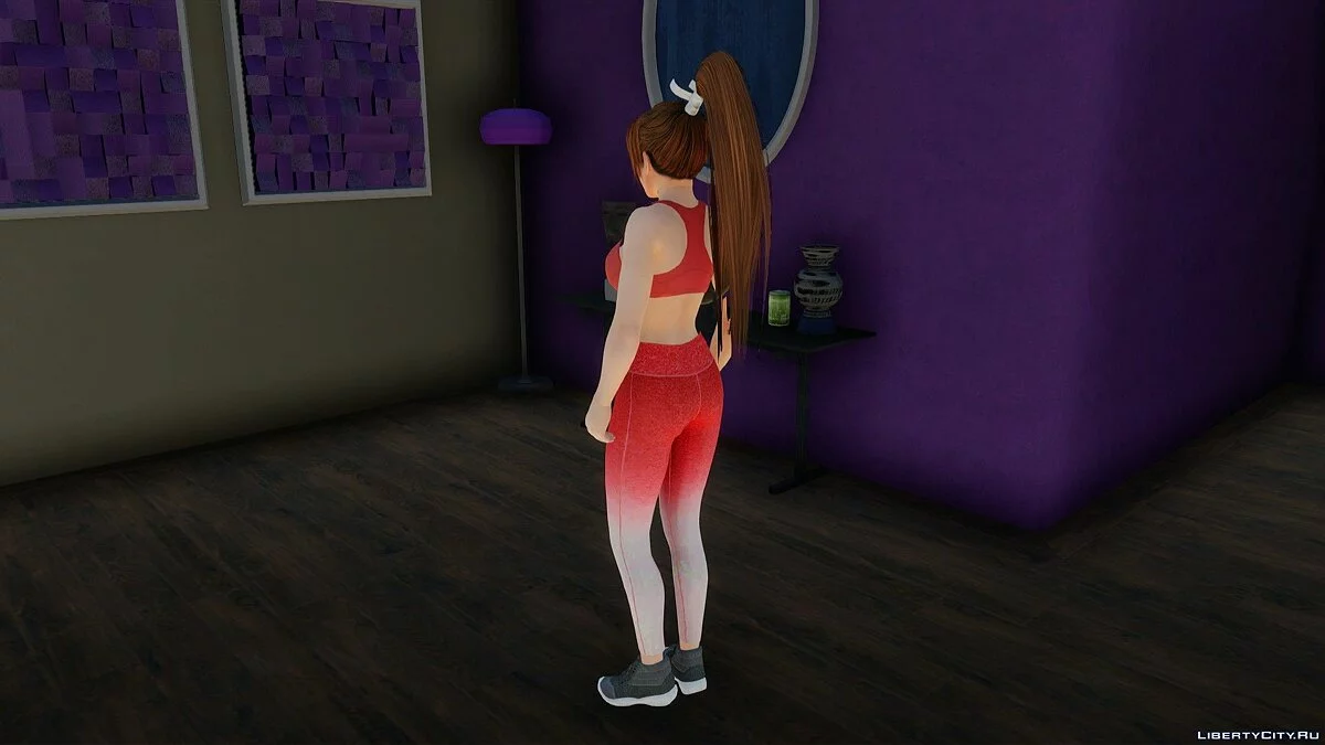 Mai Shiranui en tenue de sport / GTA San Andreas