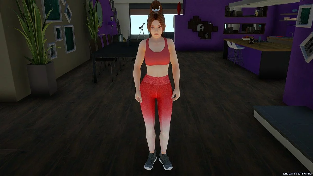 Mai Shiranui en tenue de sport / GTA San Andreas