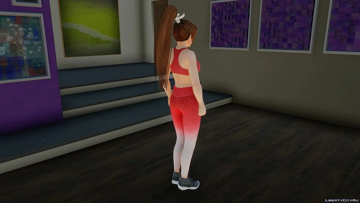 Mai Shiranui en tenue de sport / GTA San Andreas