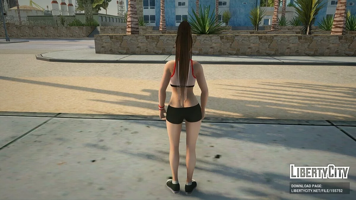 Mai Shiranui en traje deportivo / GTA San Andreas