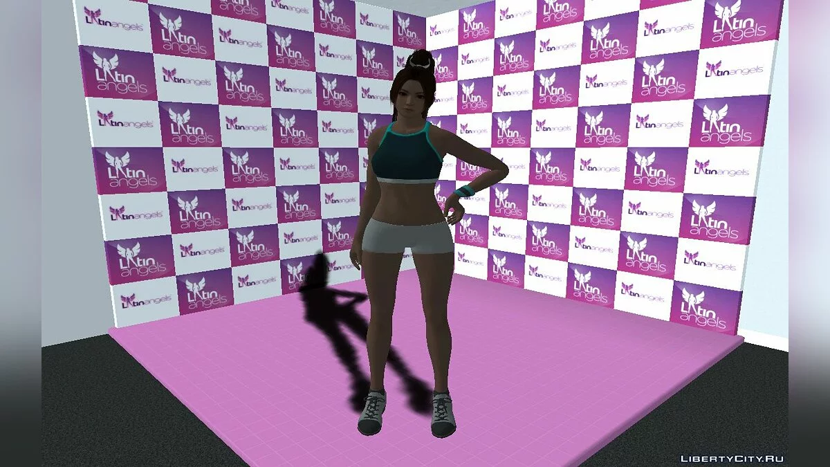 Mai Shiranui en traje de entrenamiento / GTA San Andreas