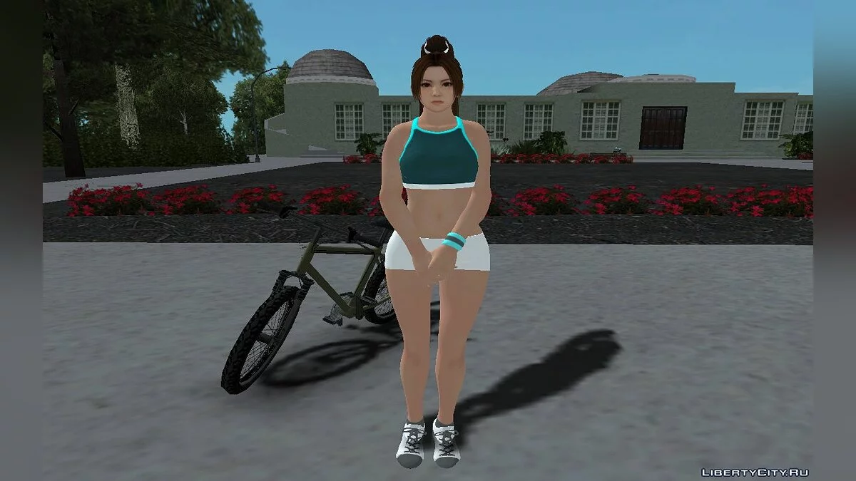 Mai Shiranui en traje de entrenamiento / GTA San Andreas
