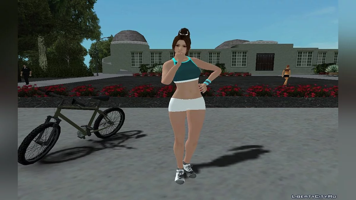Mai Shiranui en traje de entrenamiento / GTA San Andreas
