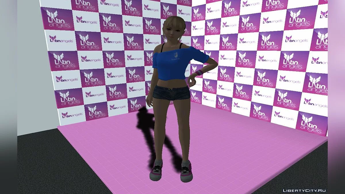 Marie Rose em traje de treino / GTA San Andreas