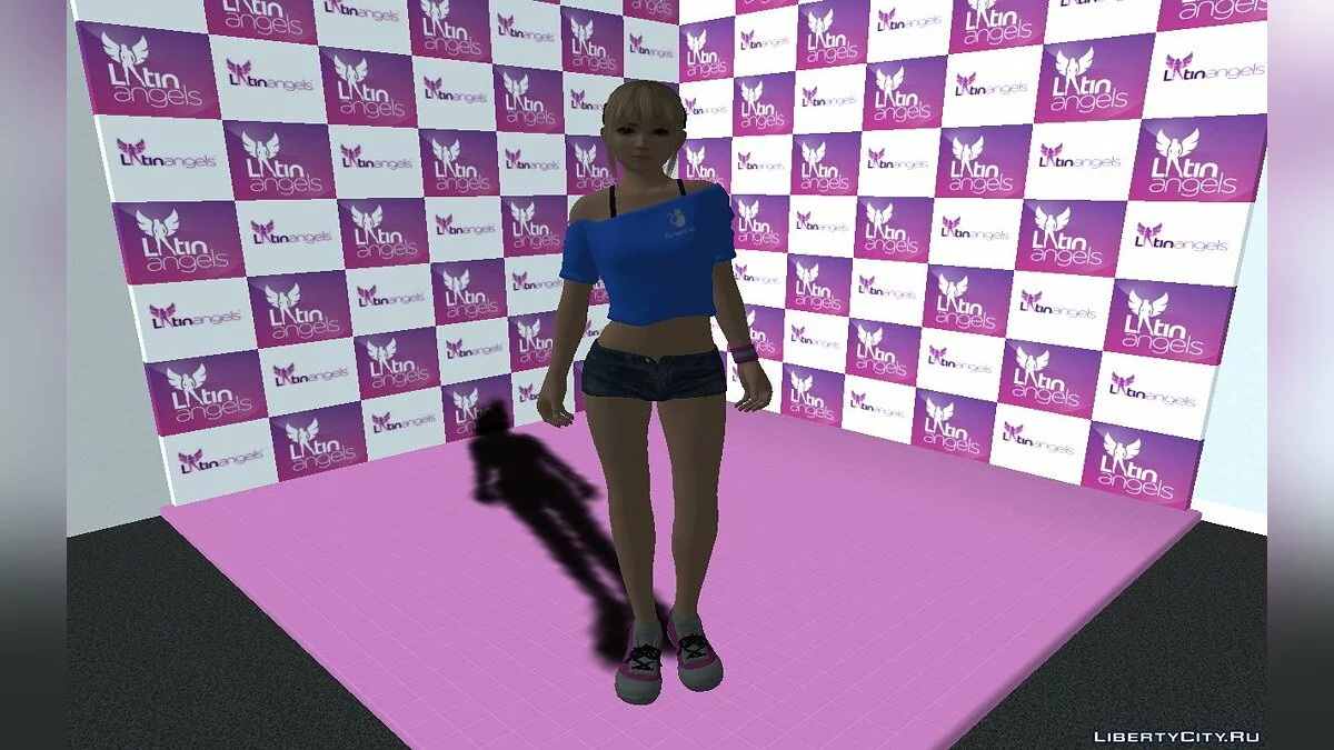 Marie Rose em traje de treino / GTA San Andreas