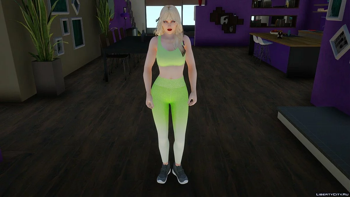 Rachel en tenue de sport / GTA San Andreas