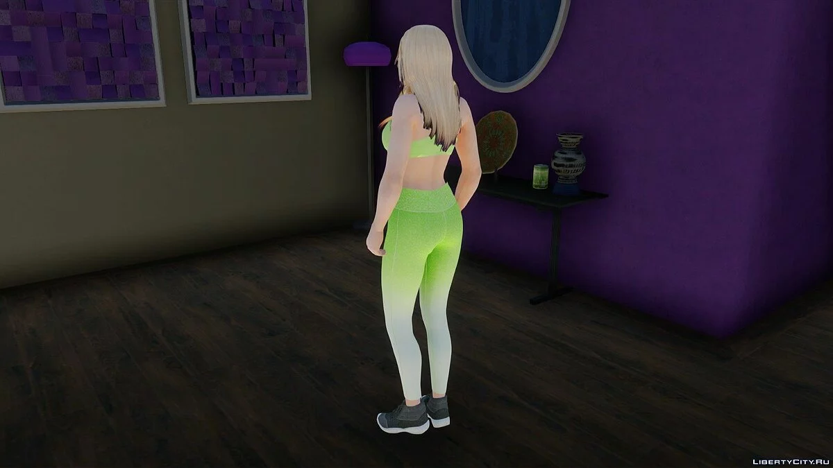 Rachel en tenue de sport / GTA San Andreas