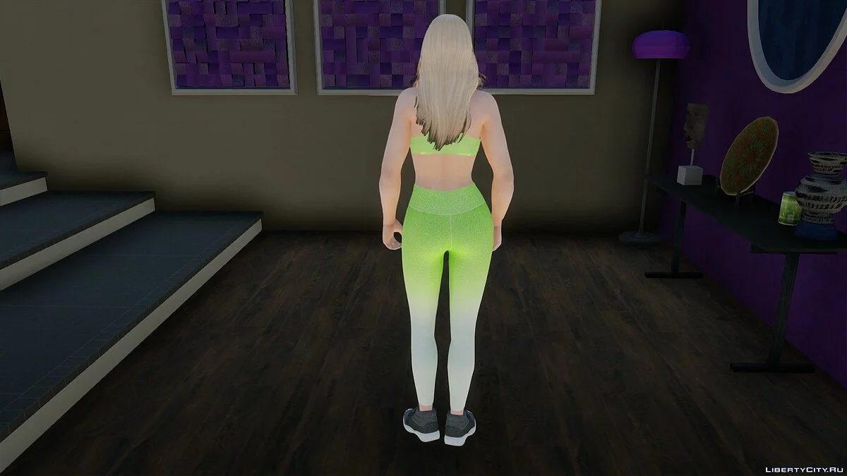 Rachel en tenue de sport / GTA San Andreas