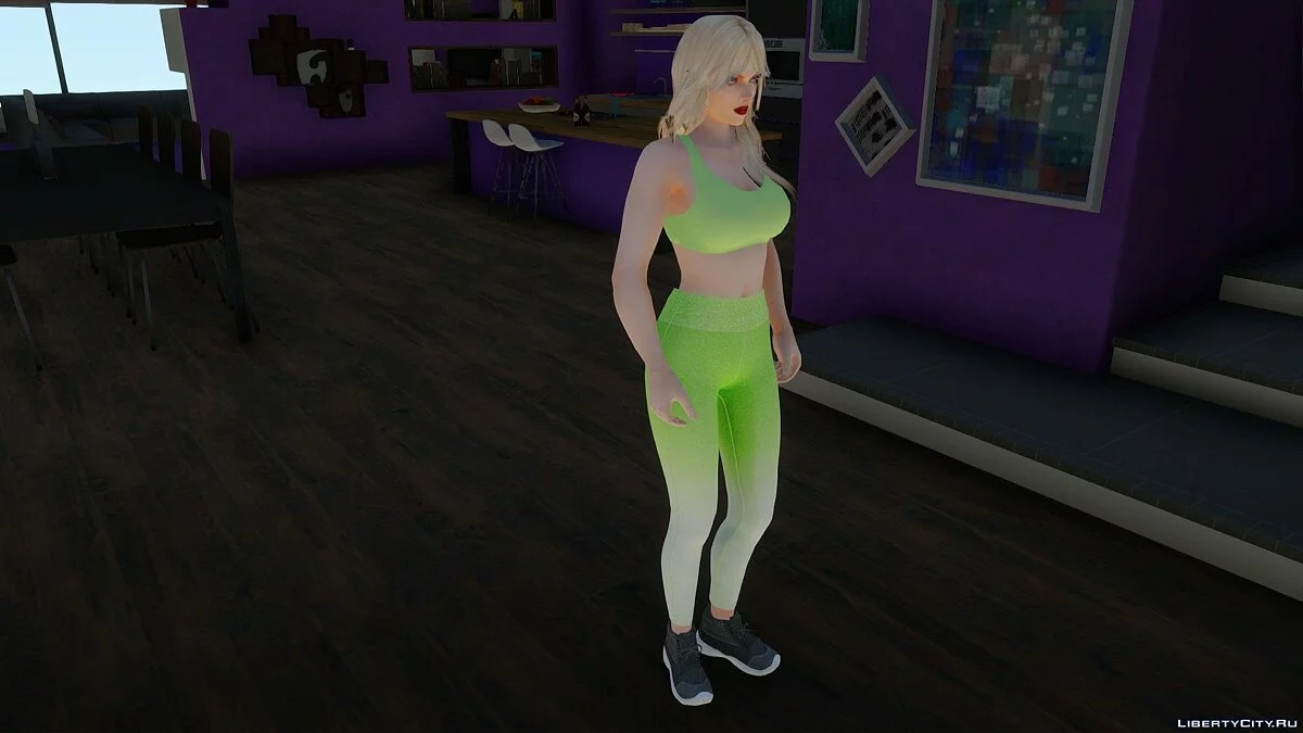 Rachel en tenue de sport / GTA San Andreas