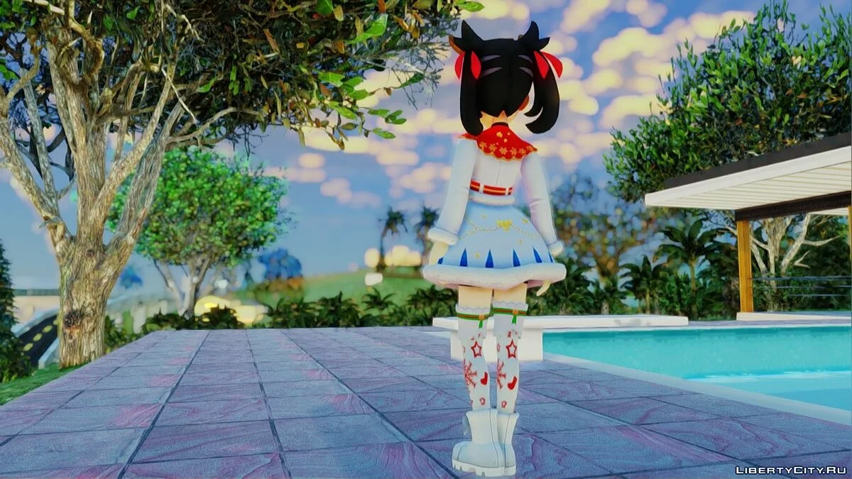 Marnie Navideña de Pokemon Sword And Shield / GTA San Andreas