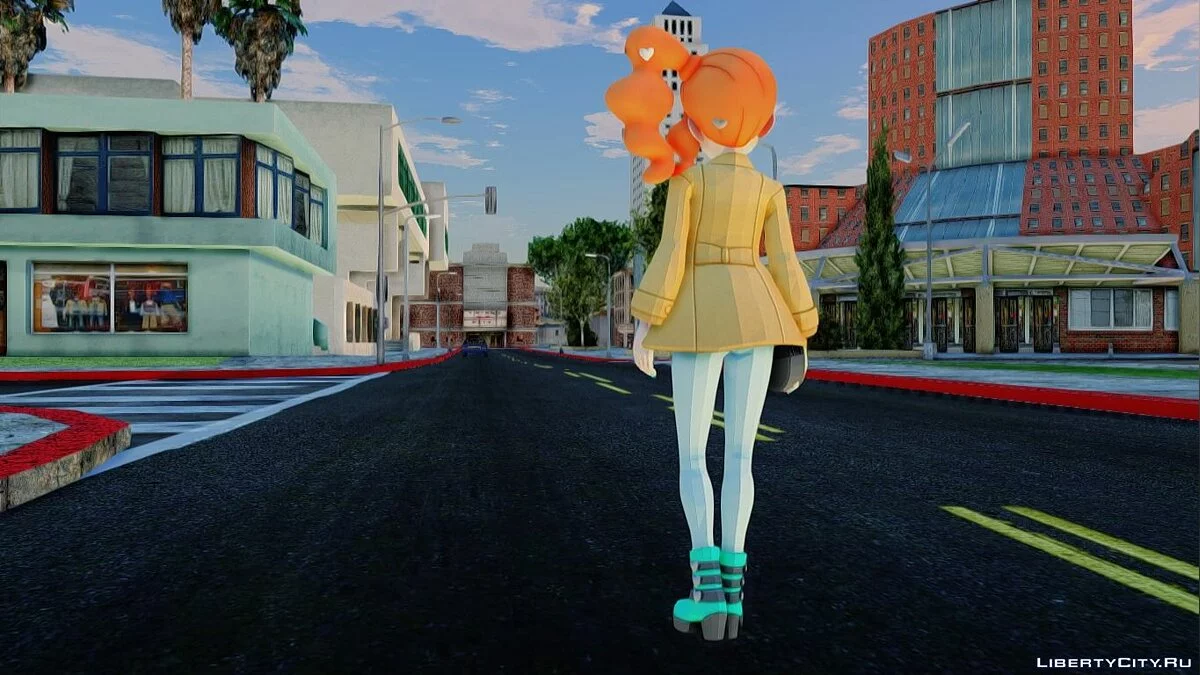 Соня з Pokemon Sword And Shield / GTA San Andreas