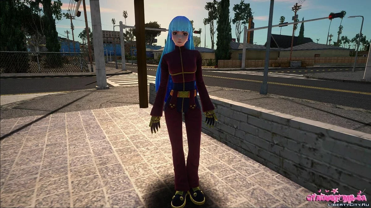 Aurora Kula Diamond in Alltagskleidung / GTA San Andreas