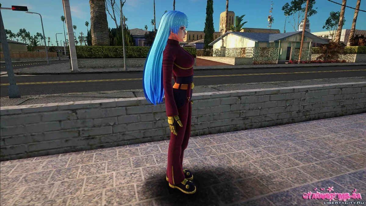 Aurora Kula Diamond in Alltagskleidung / GTA San Andreas