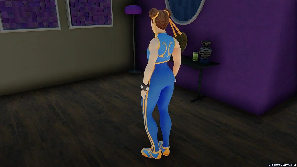 Chun-Li from Street Fighter / GTA San Andreas