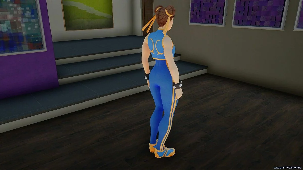 Chun-Li from Street Fighter / GTA San Andreas