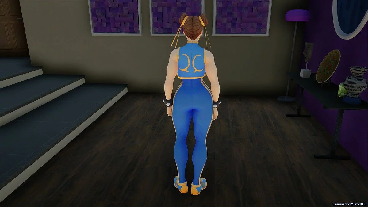 Chun-Li from Street Fighter / GTA San Andreas