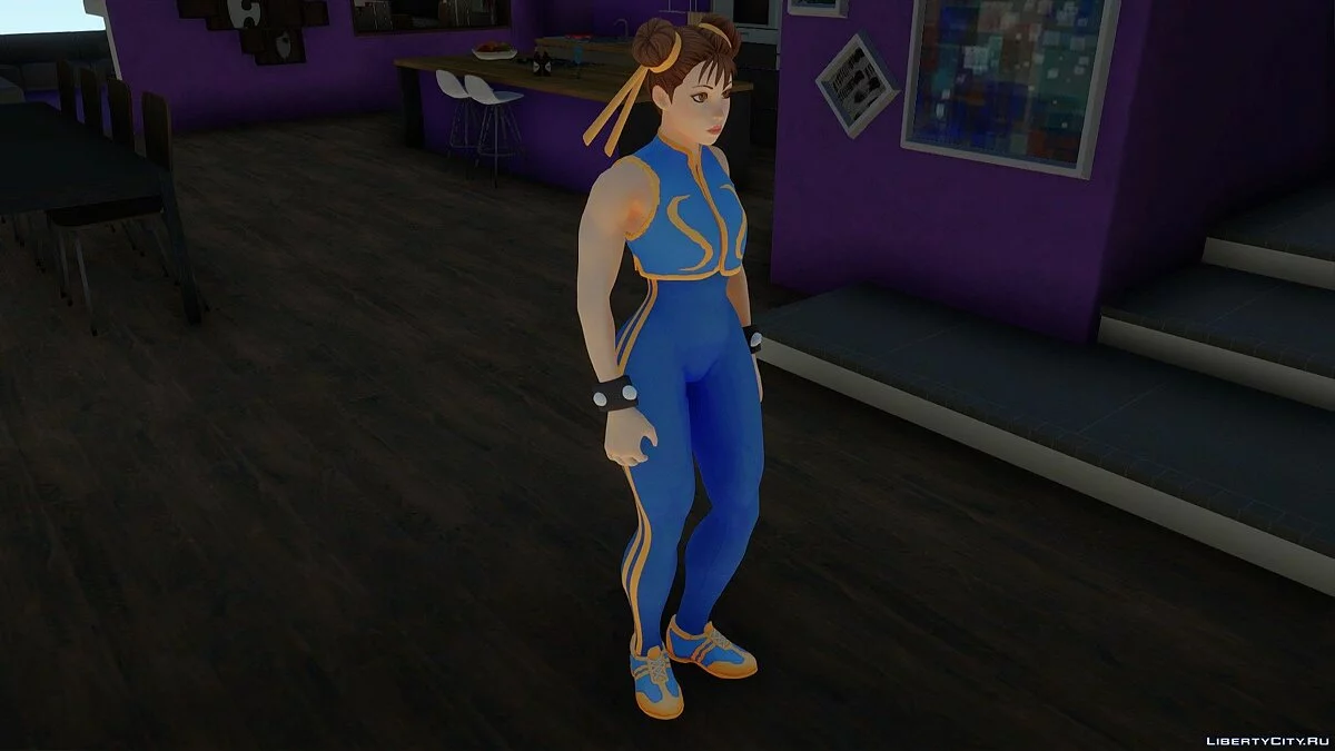 Chun-Li from Street Fighter / GTA San Andreas