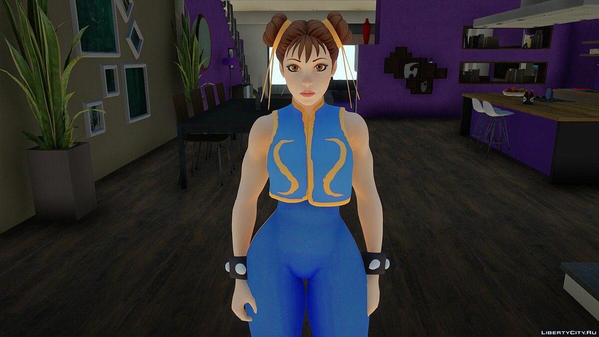 Download Chun-Li from Street Fighter for GTA San Andreas