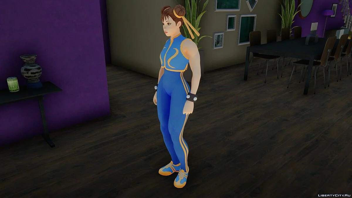 Chun-Li from Street Fighter / GTA San Andreas