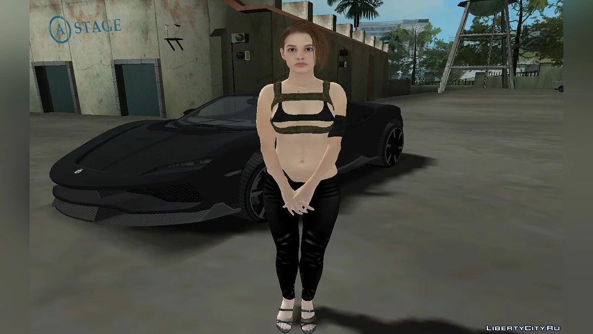 Jill Valentine de Resident Evil 3: Remake - Merc Charmer / GTA San Andreas
