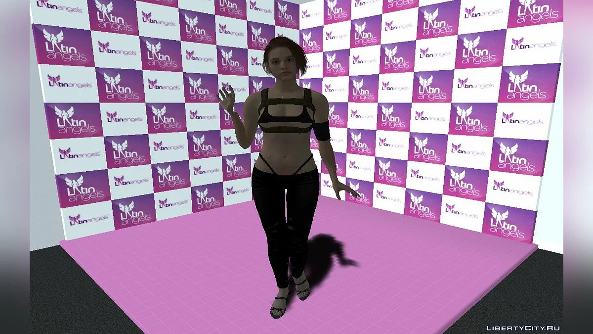Jill Valentine de Resident Evil 3: Remake - Merc Charmer / GTA San Andreas