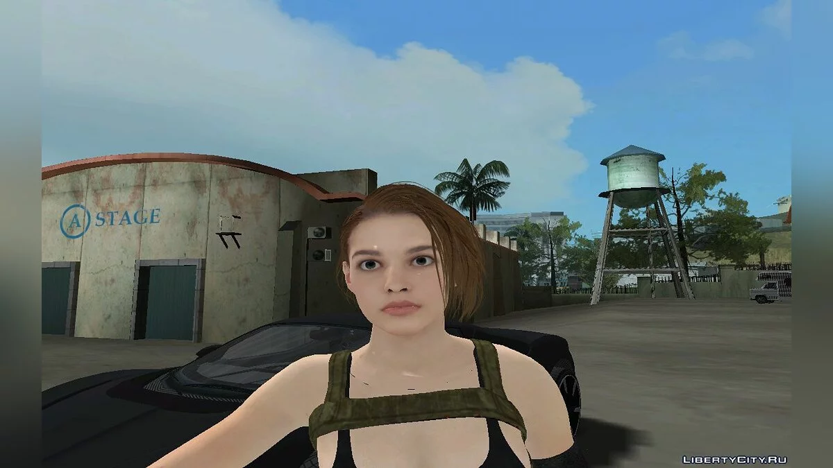 Jill Valentine de Resident Evil 3: Remake - Merc Charmer / GTA San Andreas