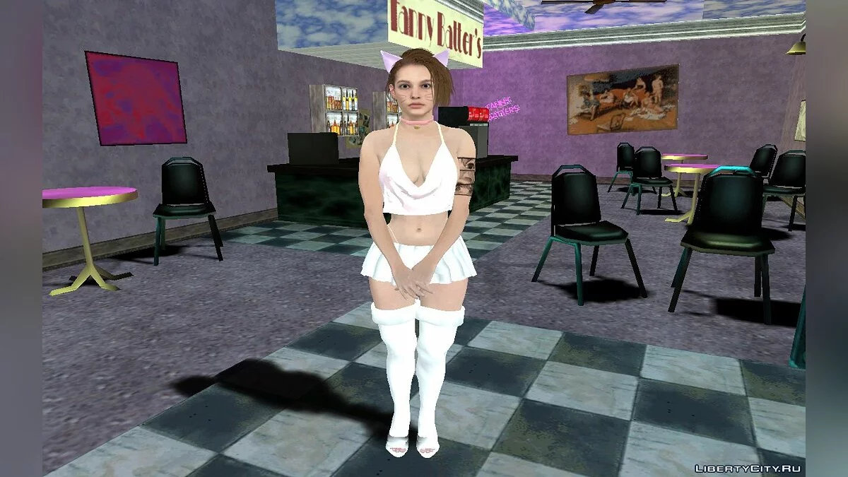 Jill Valentine de Resident Evil 3: Remake - Valentime Katz / GTA San Andreas