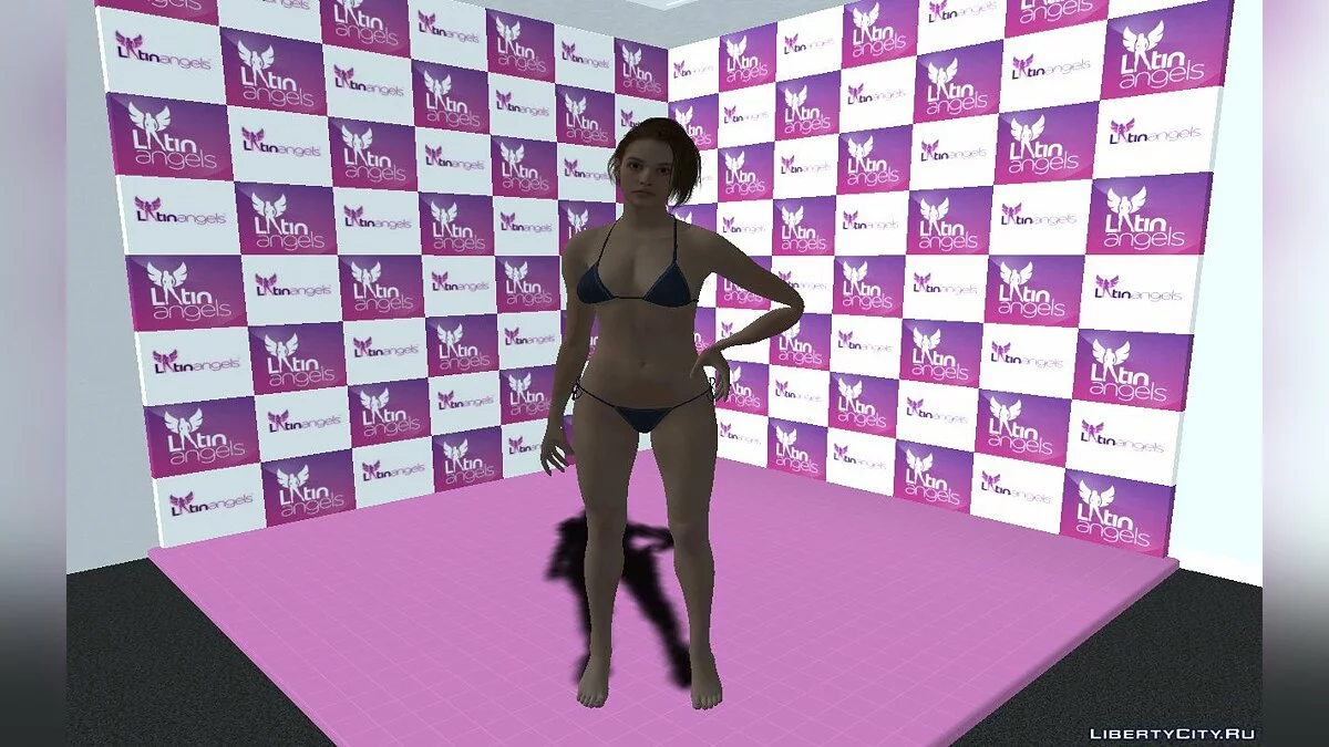 Jill Valentine en bikini de Resident Evil 3: Remake / GTA San Andreas