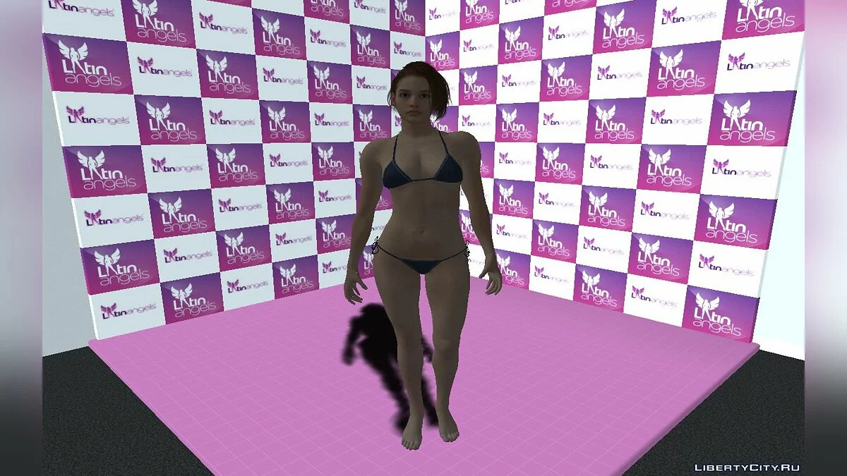 Jill Valentine en bikini de Resident Evil 3: Remake / GTA San Andreas