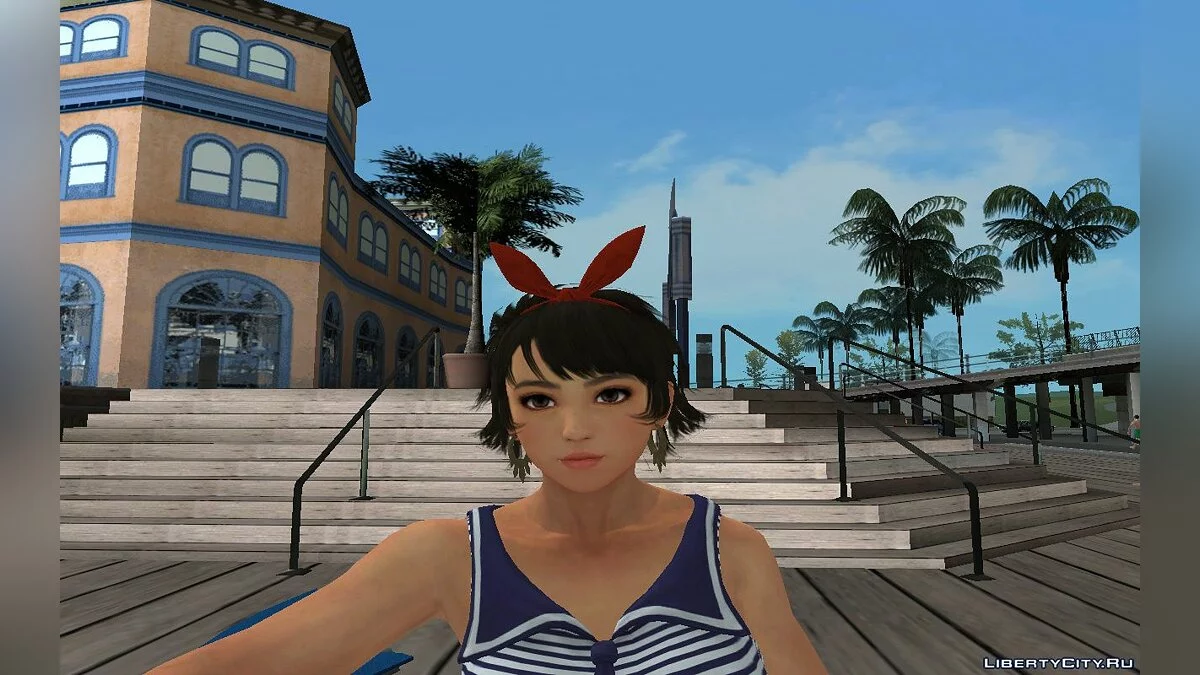 Josie Rizal from Tekken 7 / GTA San Andreas