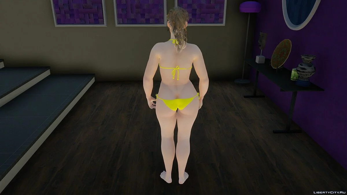 Claire Redfield sexy de biquíni / GTA San Andreas