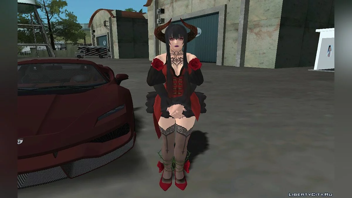 Eliza from Tekken 7 / GTA San Andreas