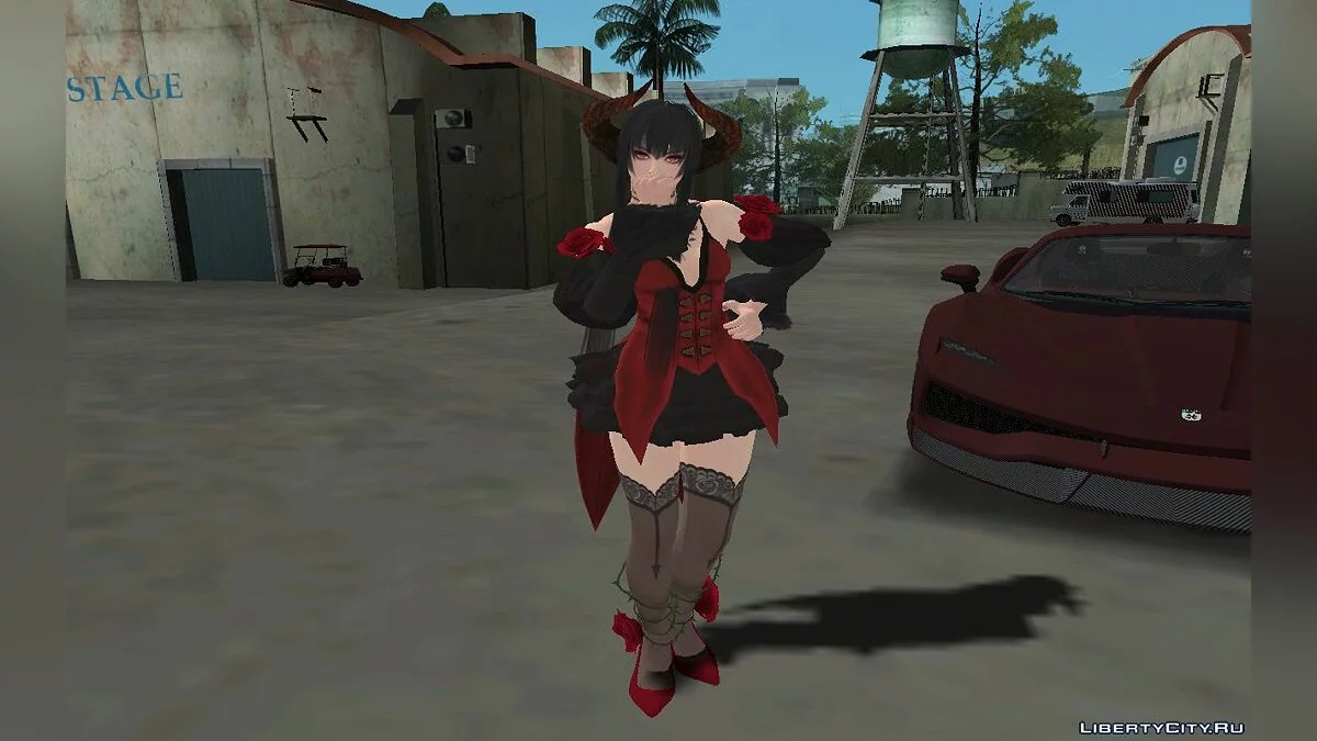 Eliza from Tekken 7 / GTA San Andreas