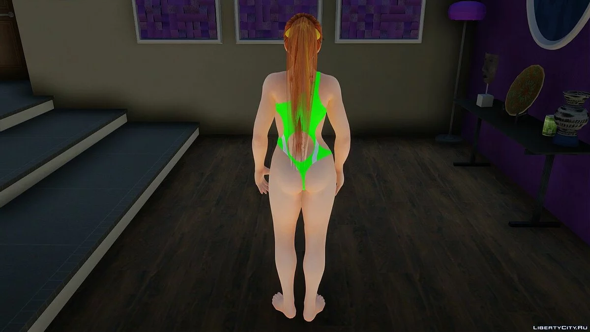 Kasumi in Bikini from Dead Or Alive Xtreme Venus Vacation / GTA San Andreas