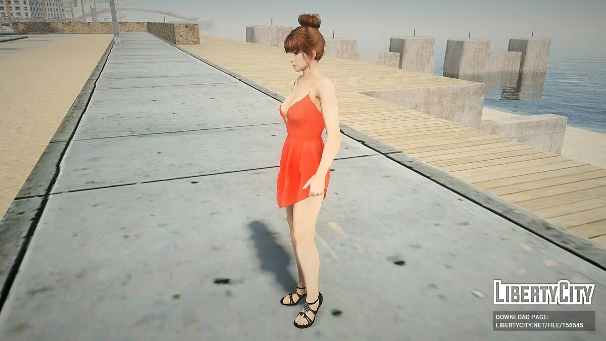 Kasumi in Casual Clothes v13 / GTA San Andreas