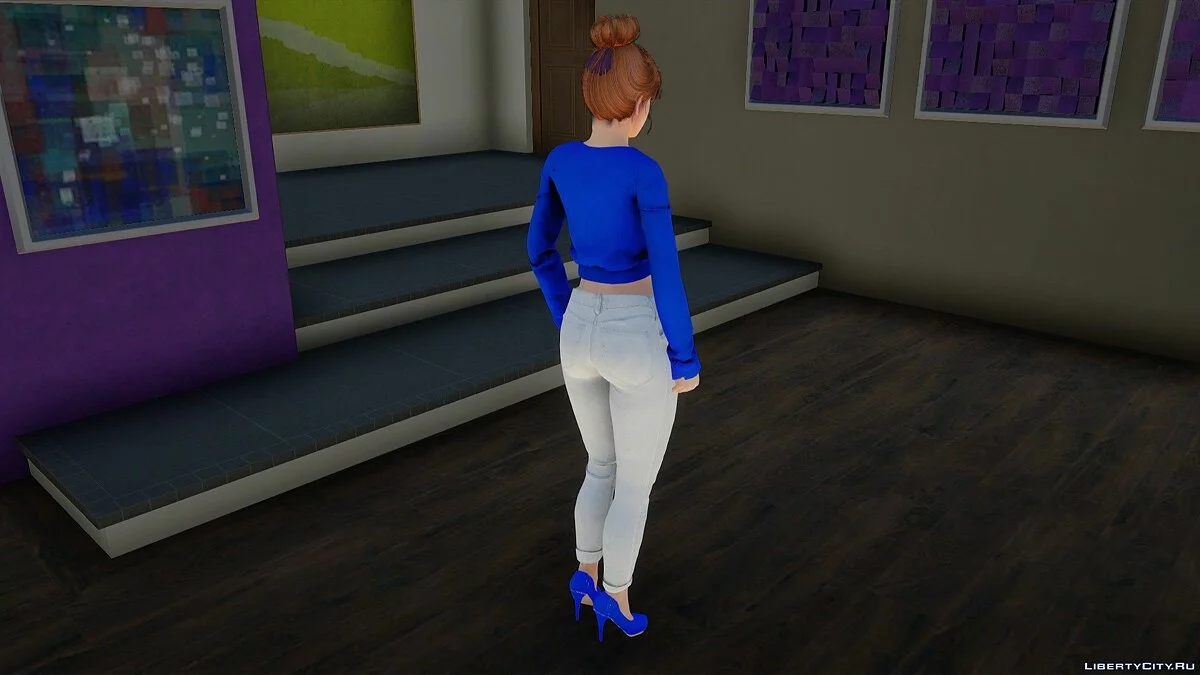 Kasumi en Vêtements Quotidiens v14 / GTA San Andreas