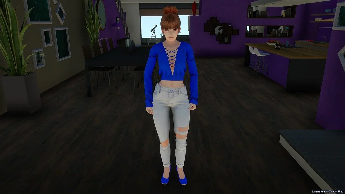Kasumi en Vêtements Quotidiens v14 / GTA San Andreas