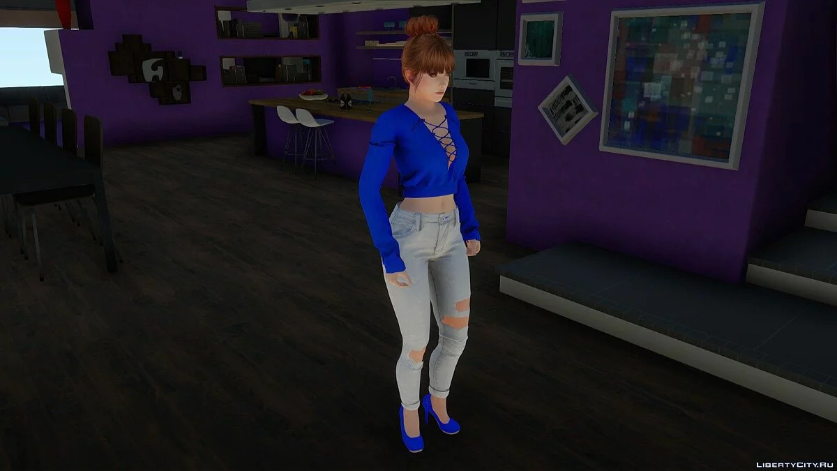 Kasumi en Vêtements Quotidiens v14 / GTA San Andreas