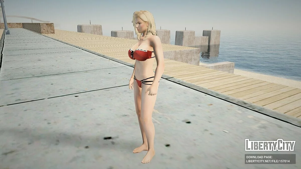 Helena Douglas em biquíni / GTA San Andreas