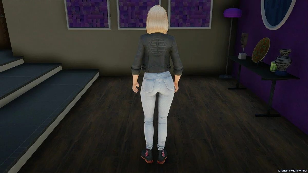 Helena Douglas im Biker-Outfit / GTA San Andreas