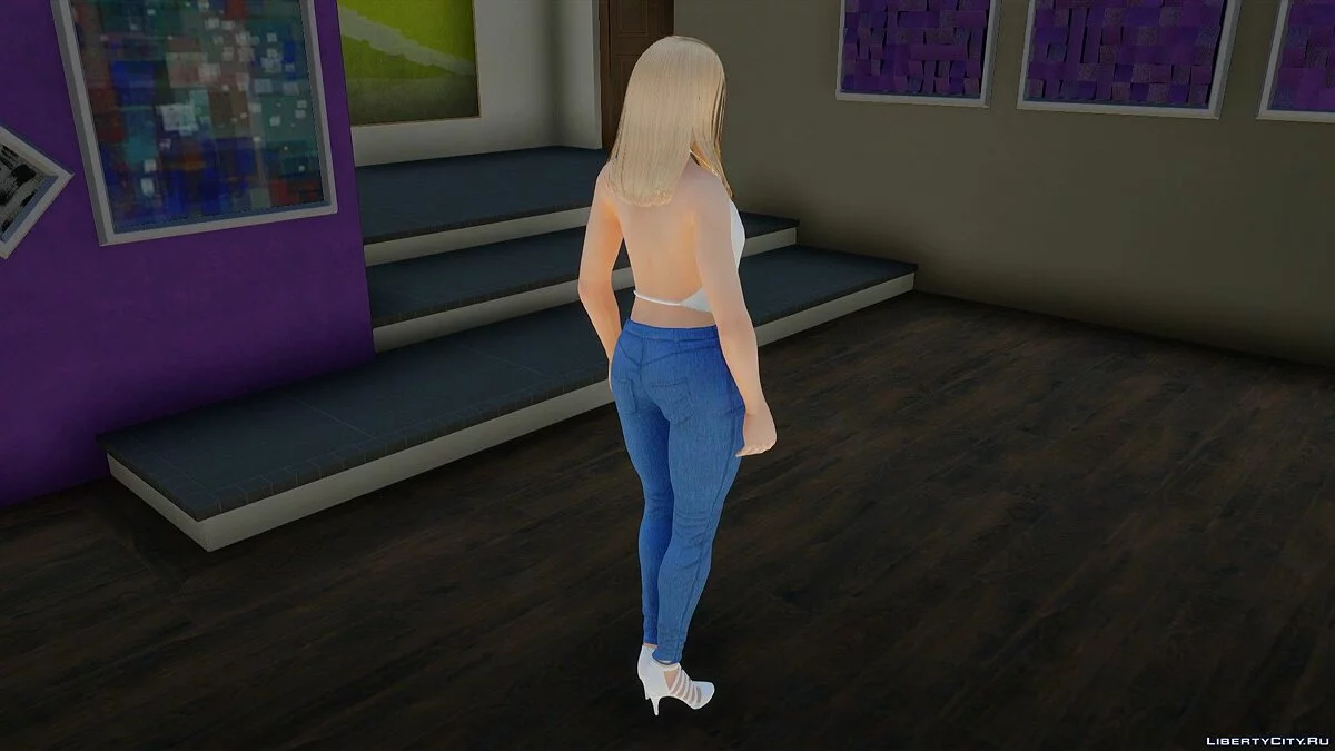 Helena Douglas in Freizeitkleidung v18 / GTA San Andreas