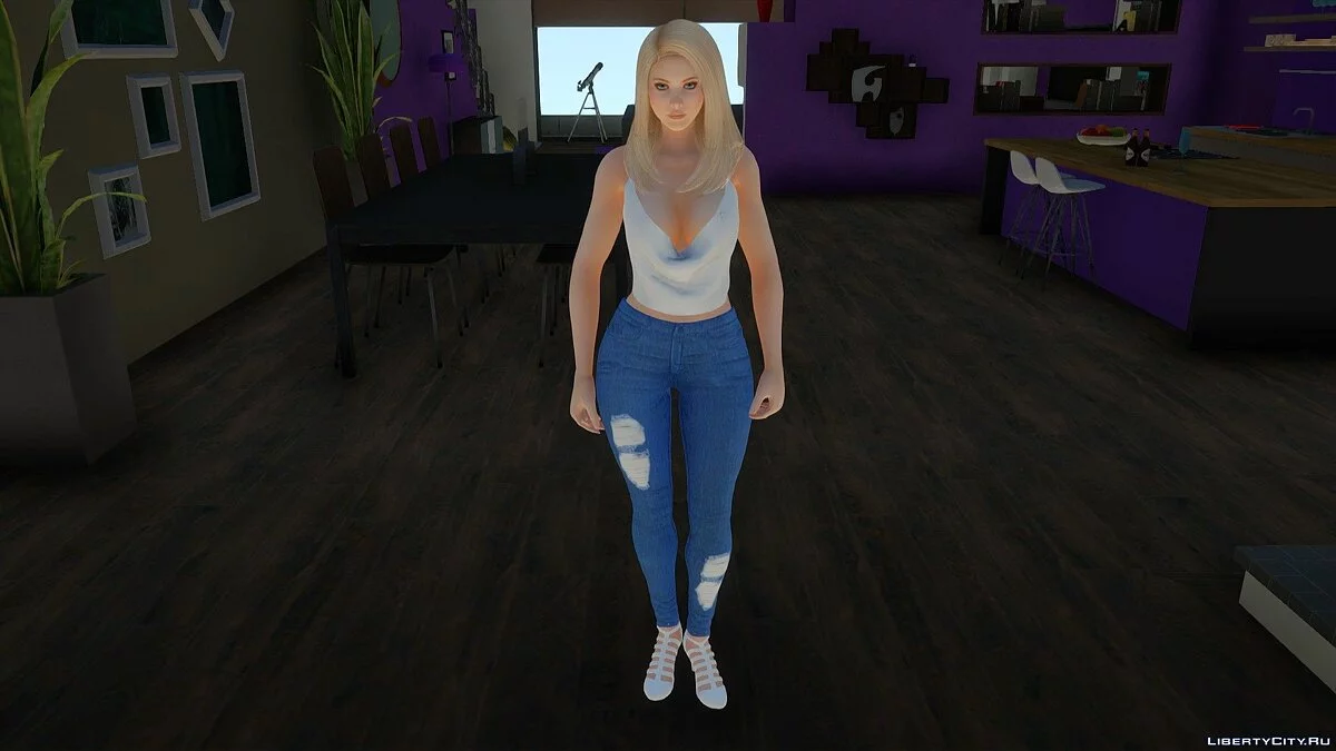 Helena Douglas in Freizeitkleidung v18 / GTA San Andreas