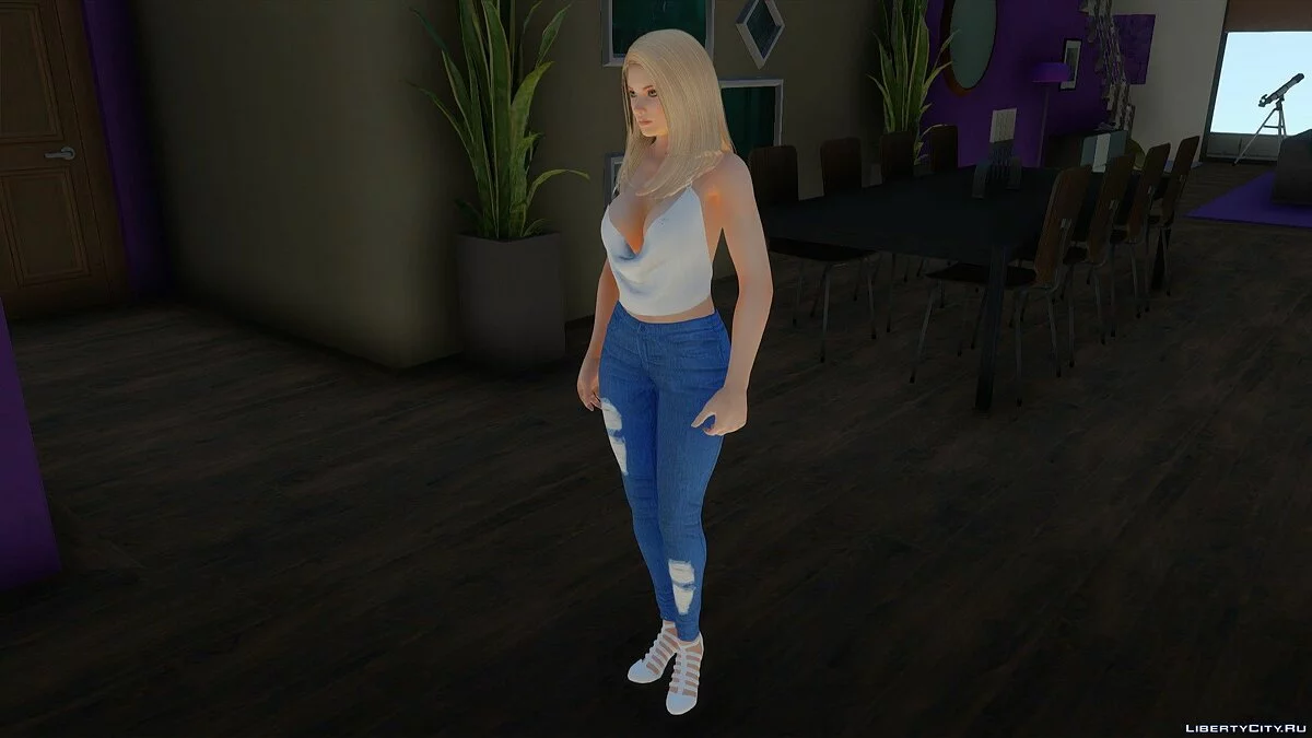 Helena Douglas in Freizeitkleidung v18 / GTA San Andreas