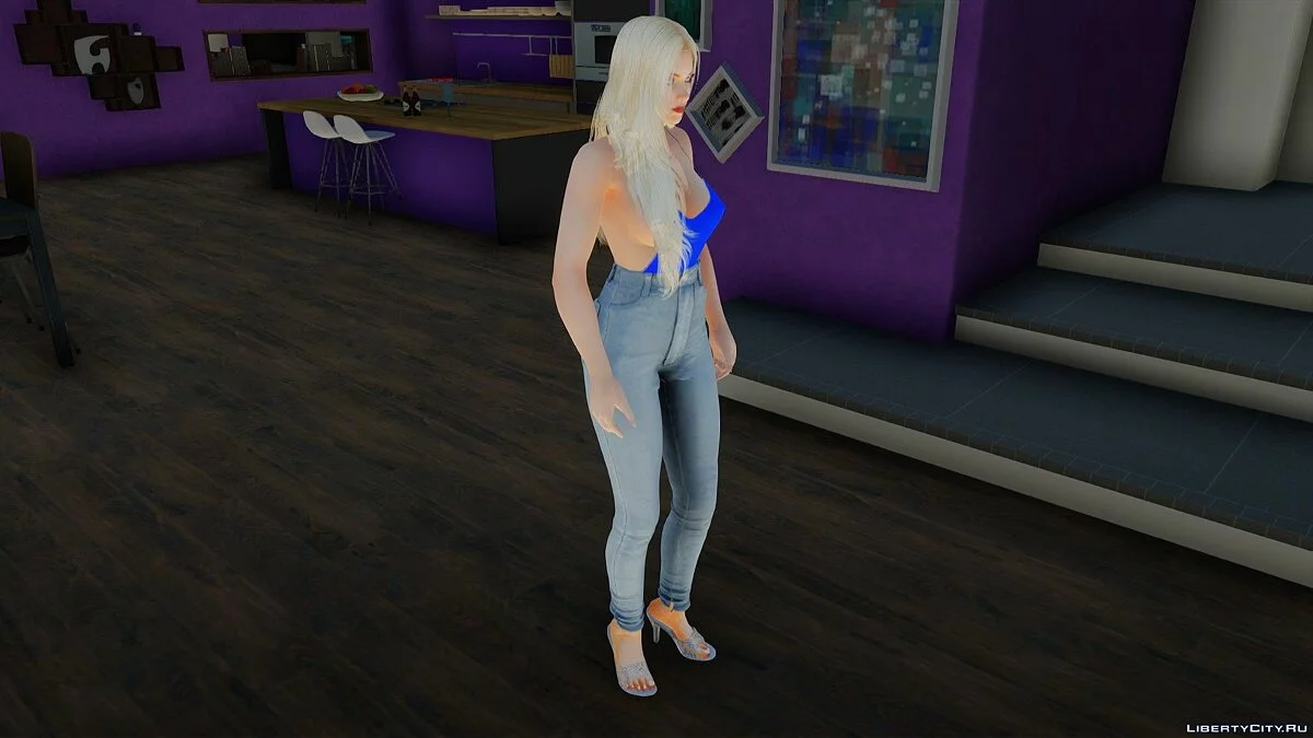 Хелена Дуглас у повсякденному одязі v31 / GTA San Andreas